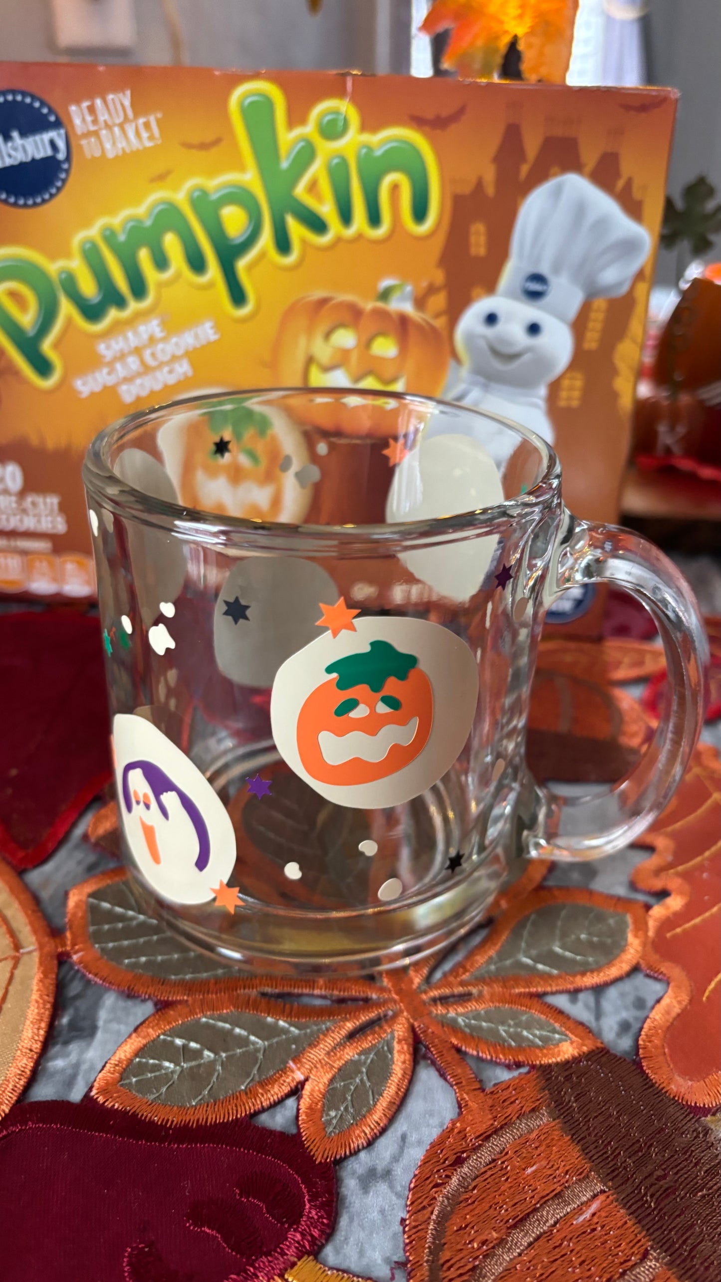 Halloween sugar cookies mug