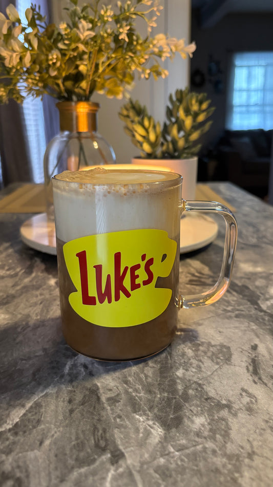 Gilmore girls season glass mug