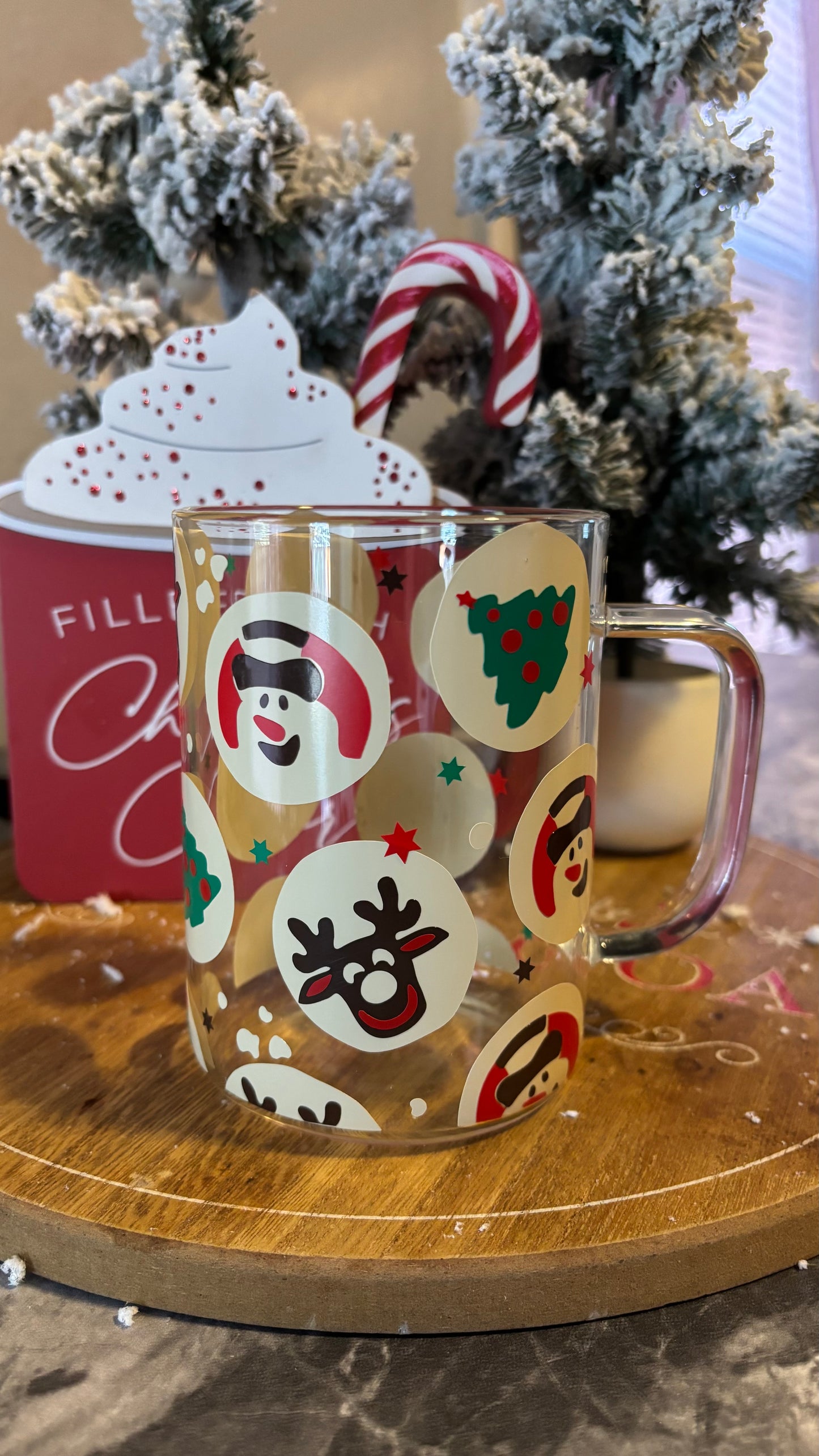 Christmas sugar cookies mug