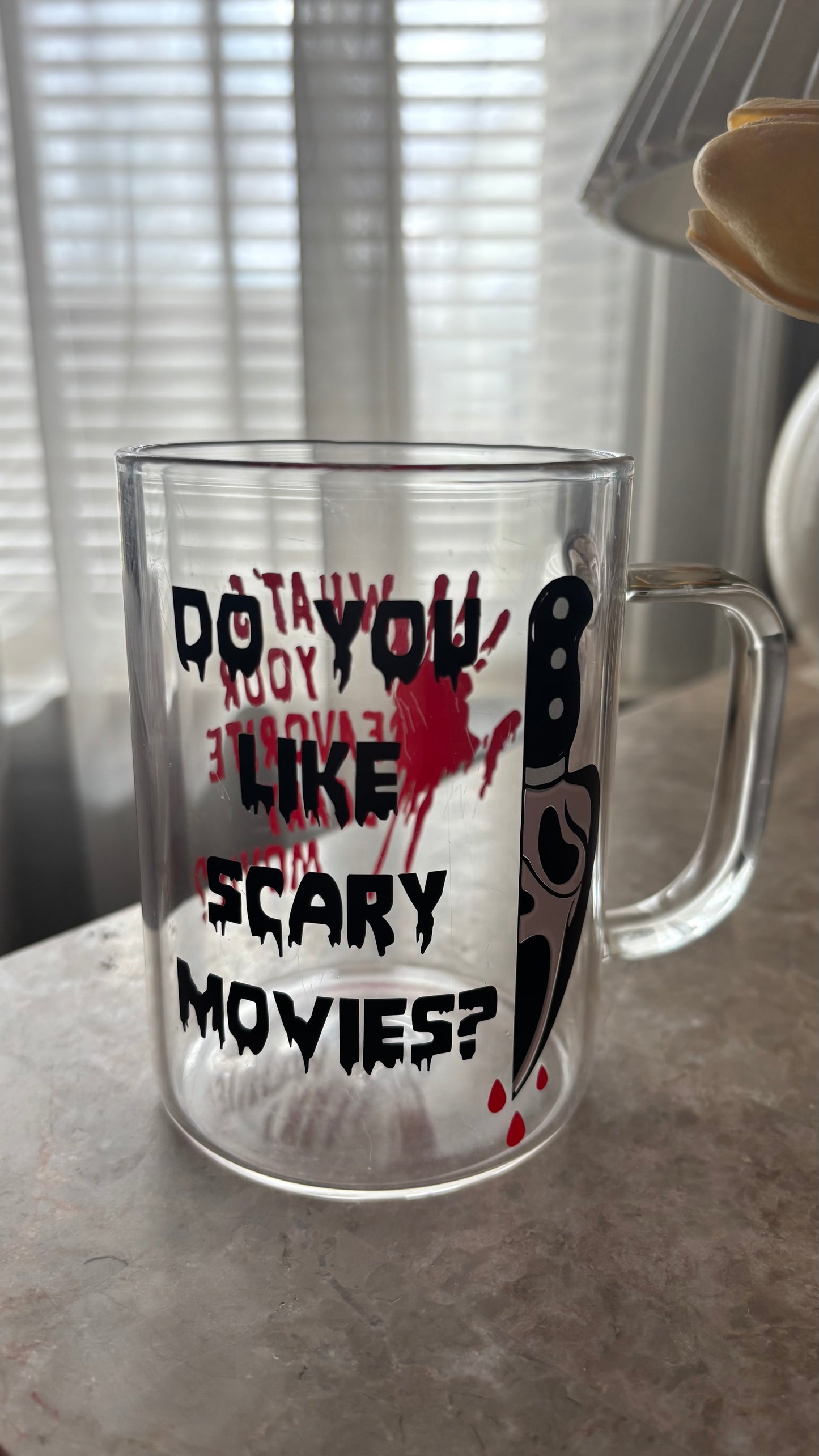Do you like scary movies mug
