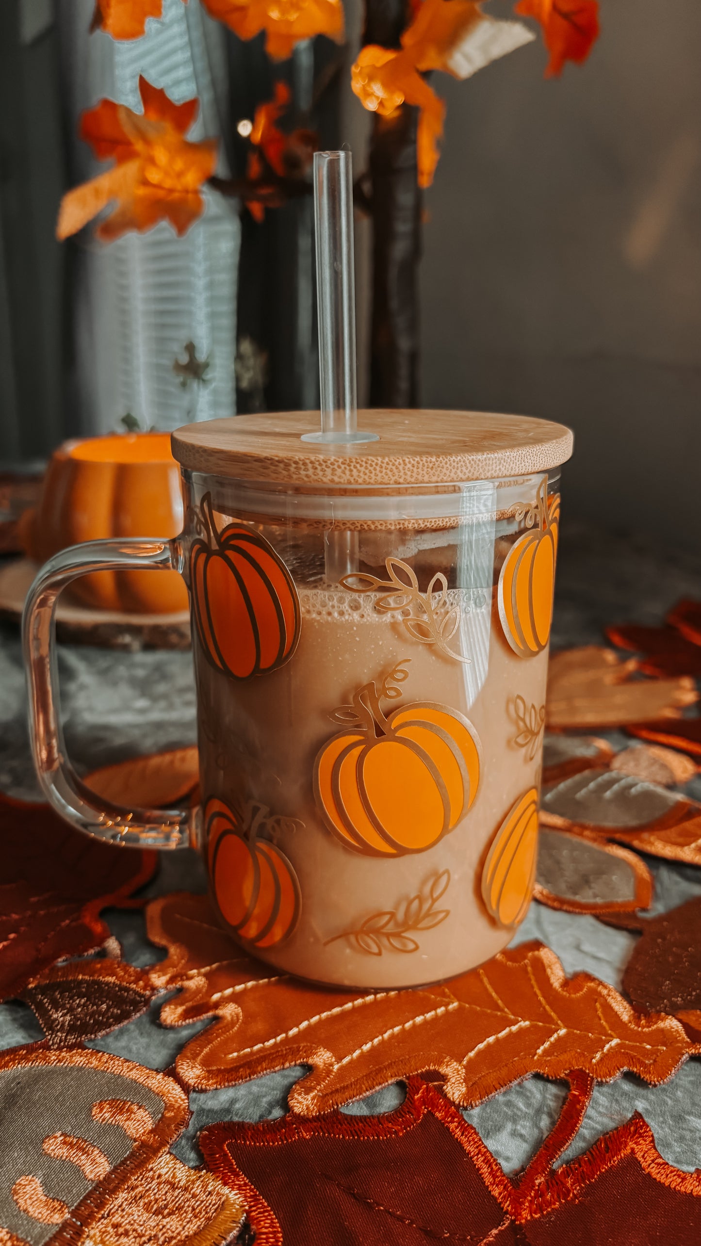 Pumpkin spice pumpkins mug