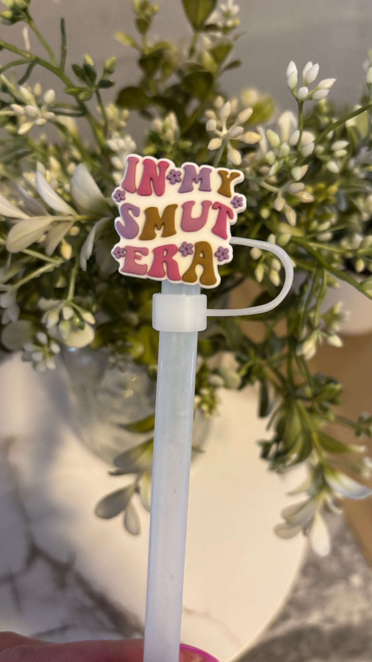 Bookish smut straw toppers