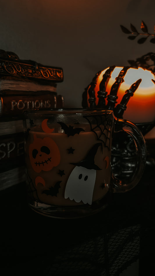 Spooky but cute mug