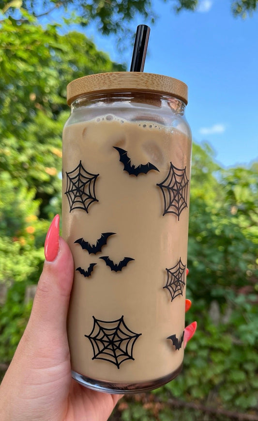 Jack Skellington glass cup