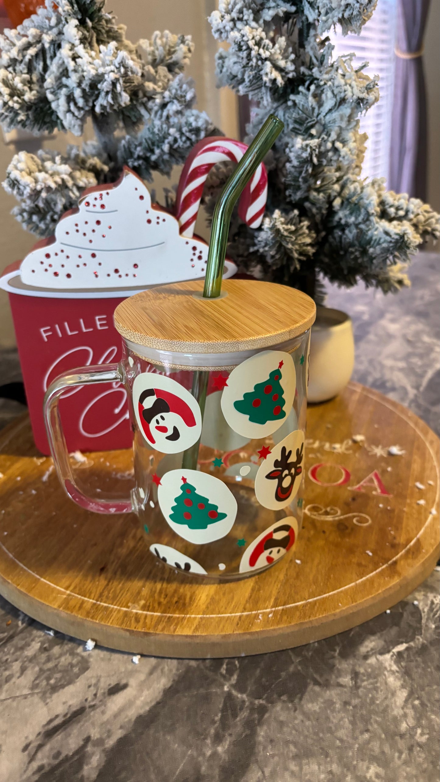 Christmas sugar cookies mug