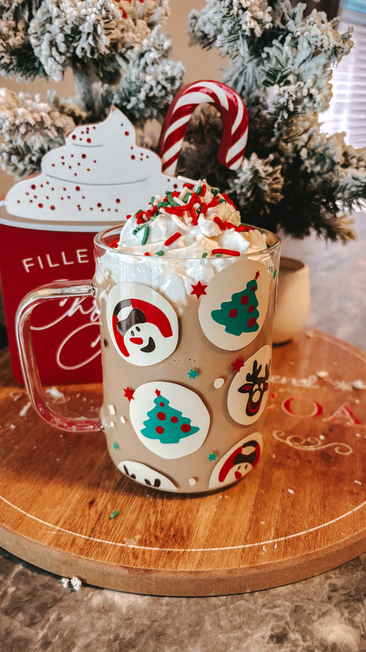Christmas sugar cookies mug