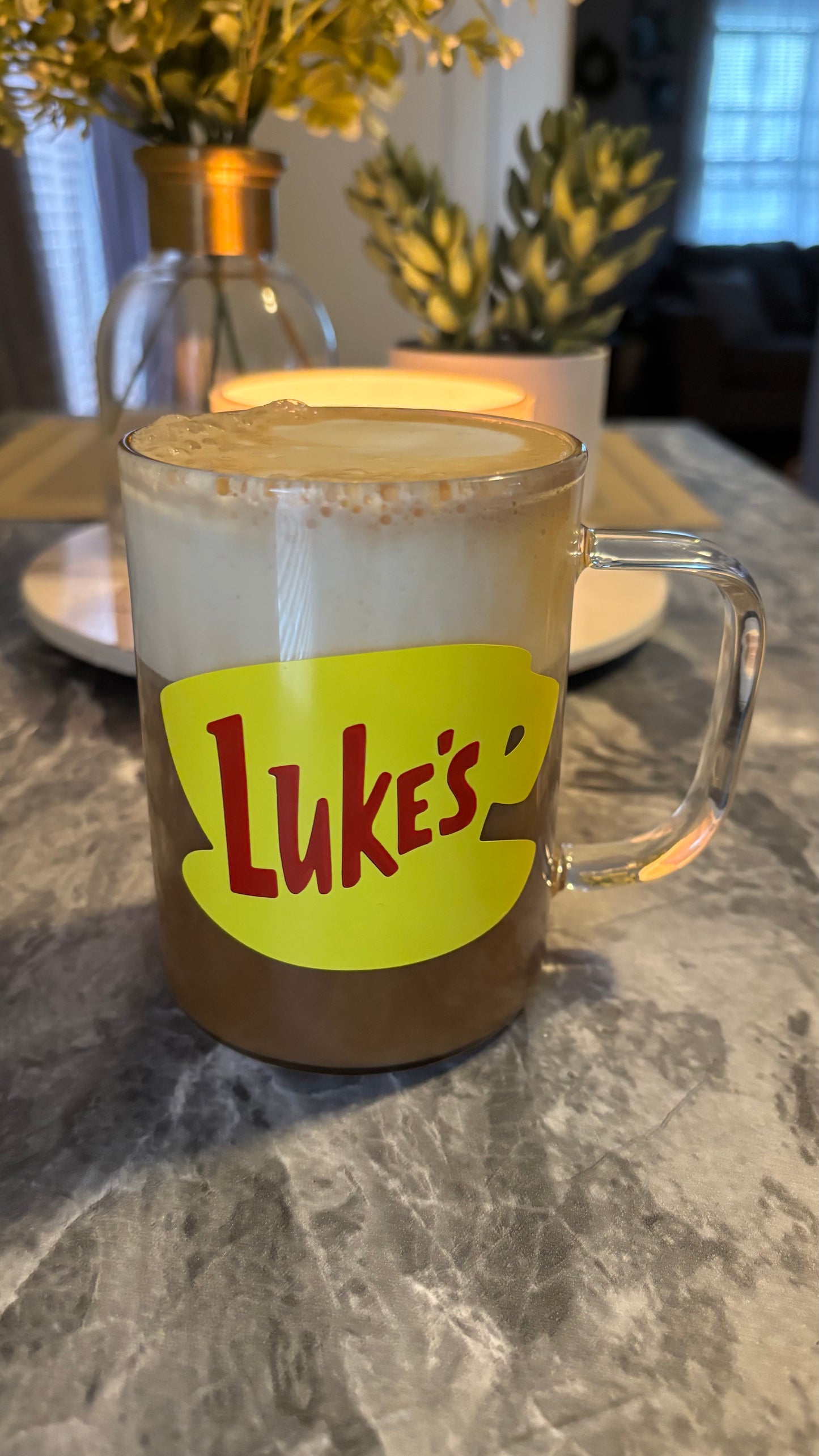 Gilmore girls season glass mug
