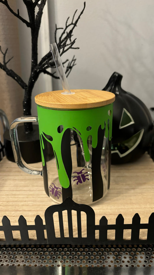 Beetlejuice inspired 16oz mug
