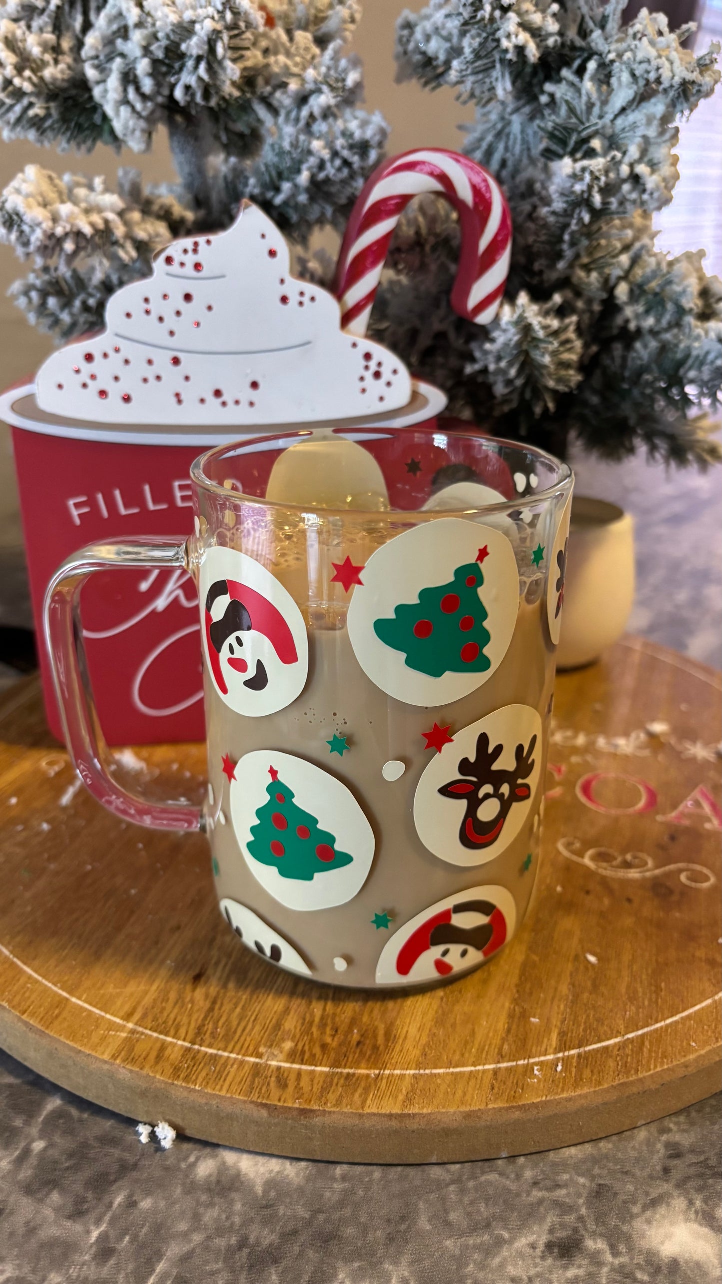Christmas sugar cookies mug