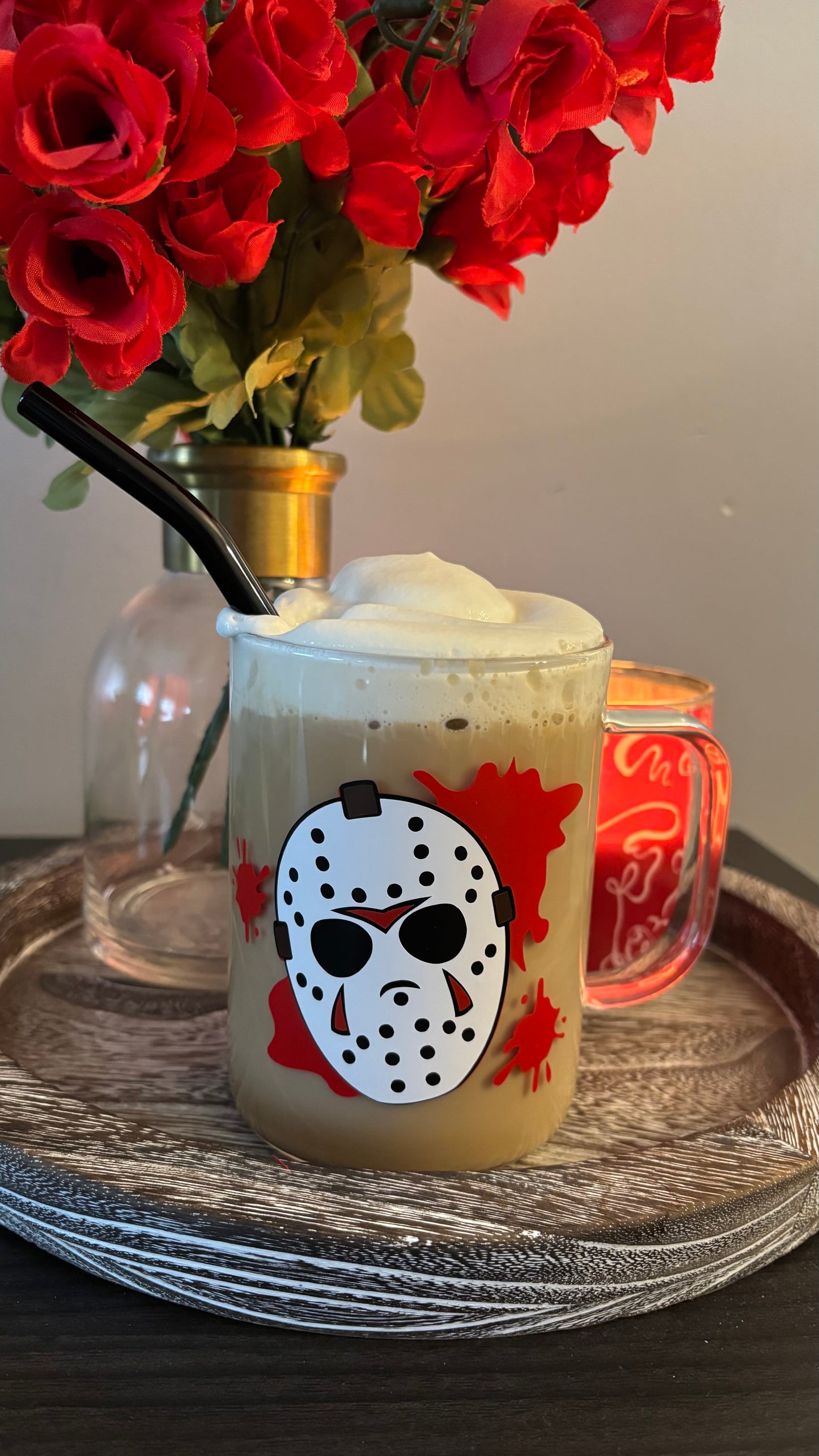 Friday the 13th glass mug