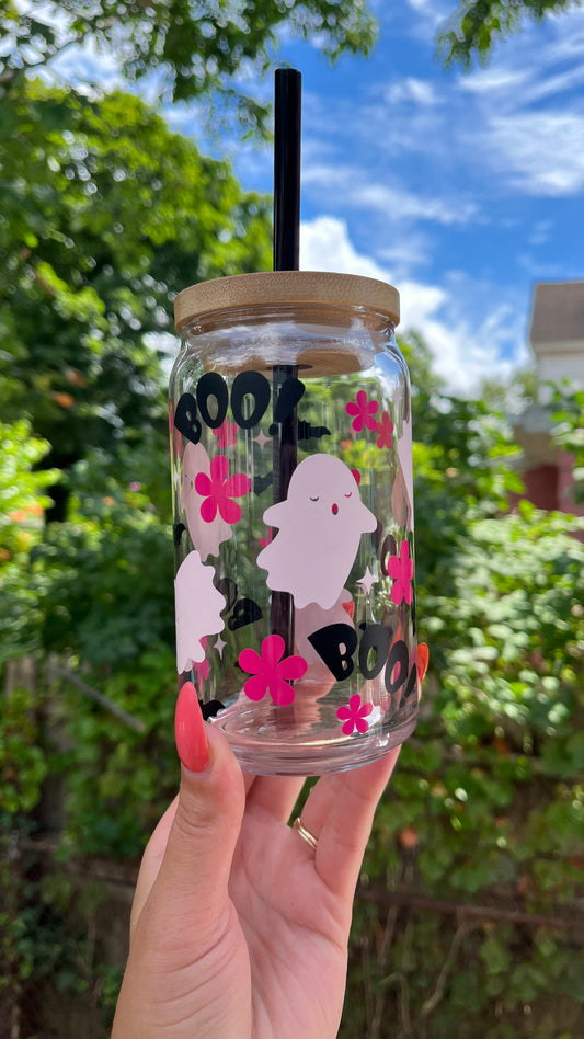 Boo pink ghost