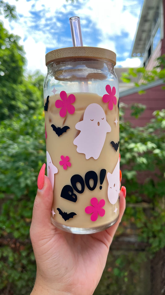 Boo pink ghost