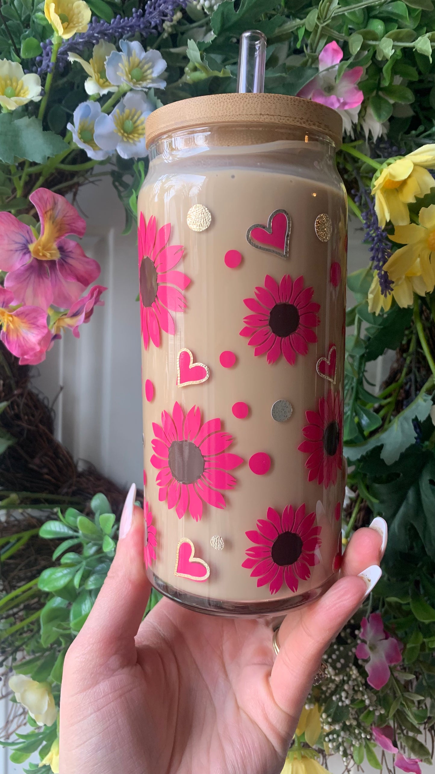Sunflower glass