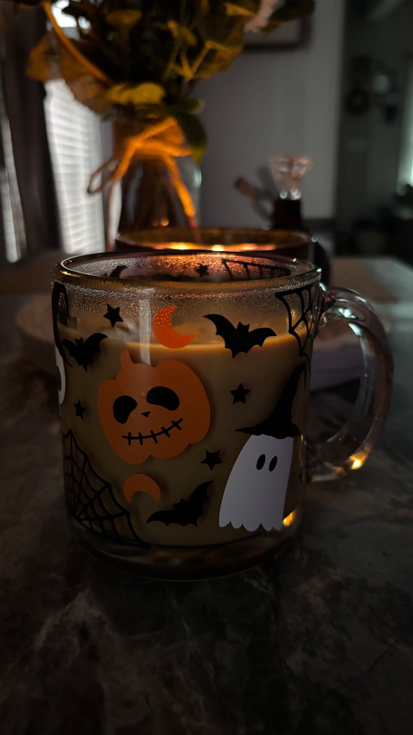 Spooky but cute mug