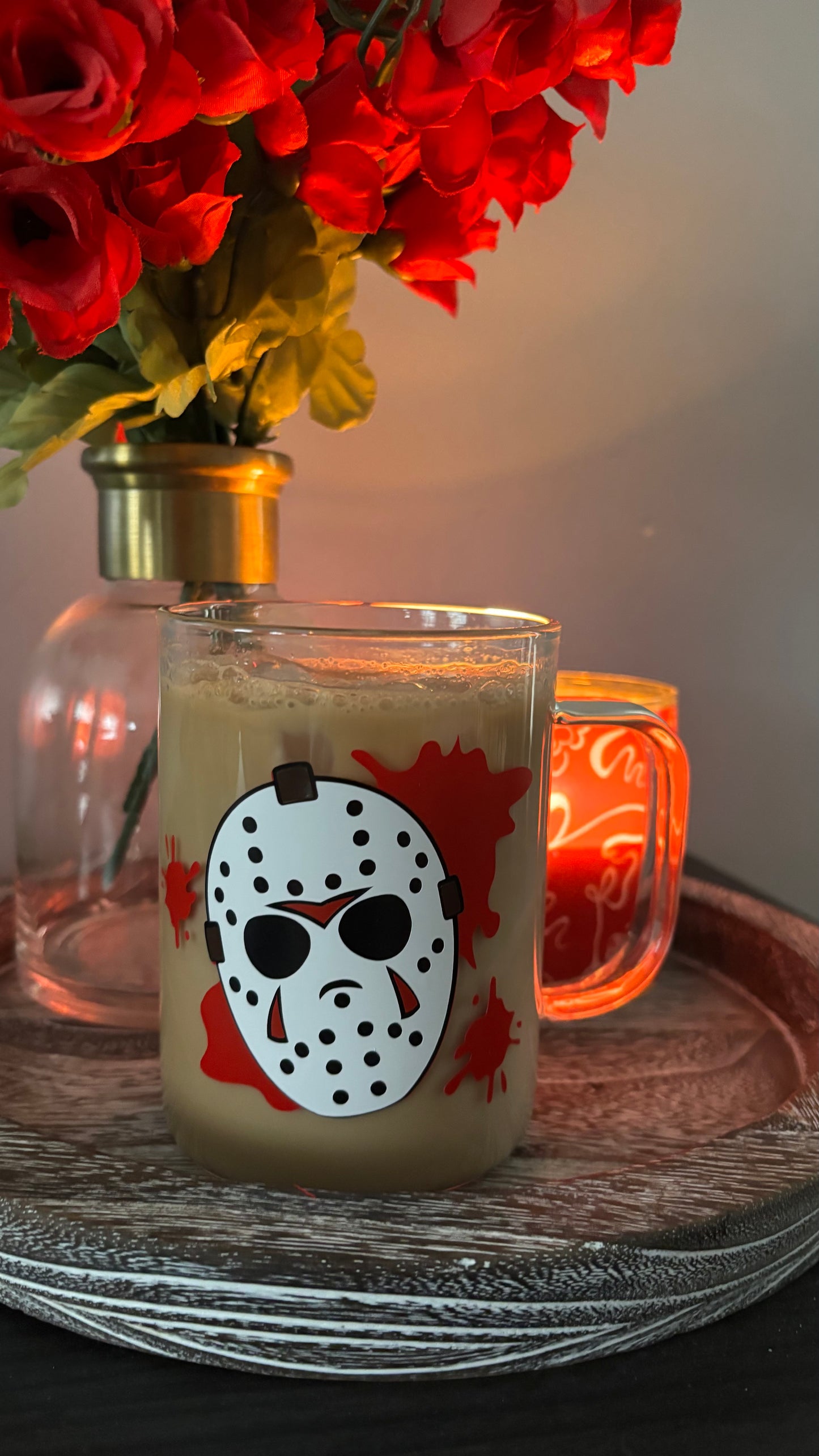 Friday the 13th glass mug