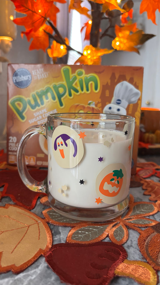 Halloween sugar cookies mug