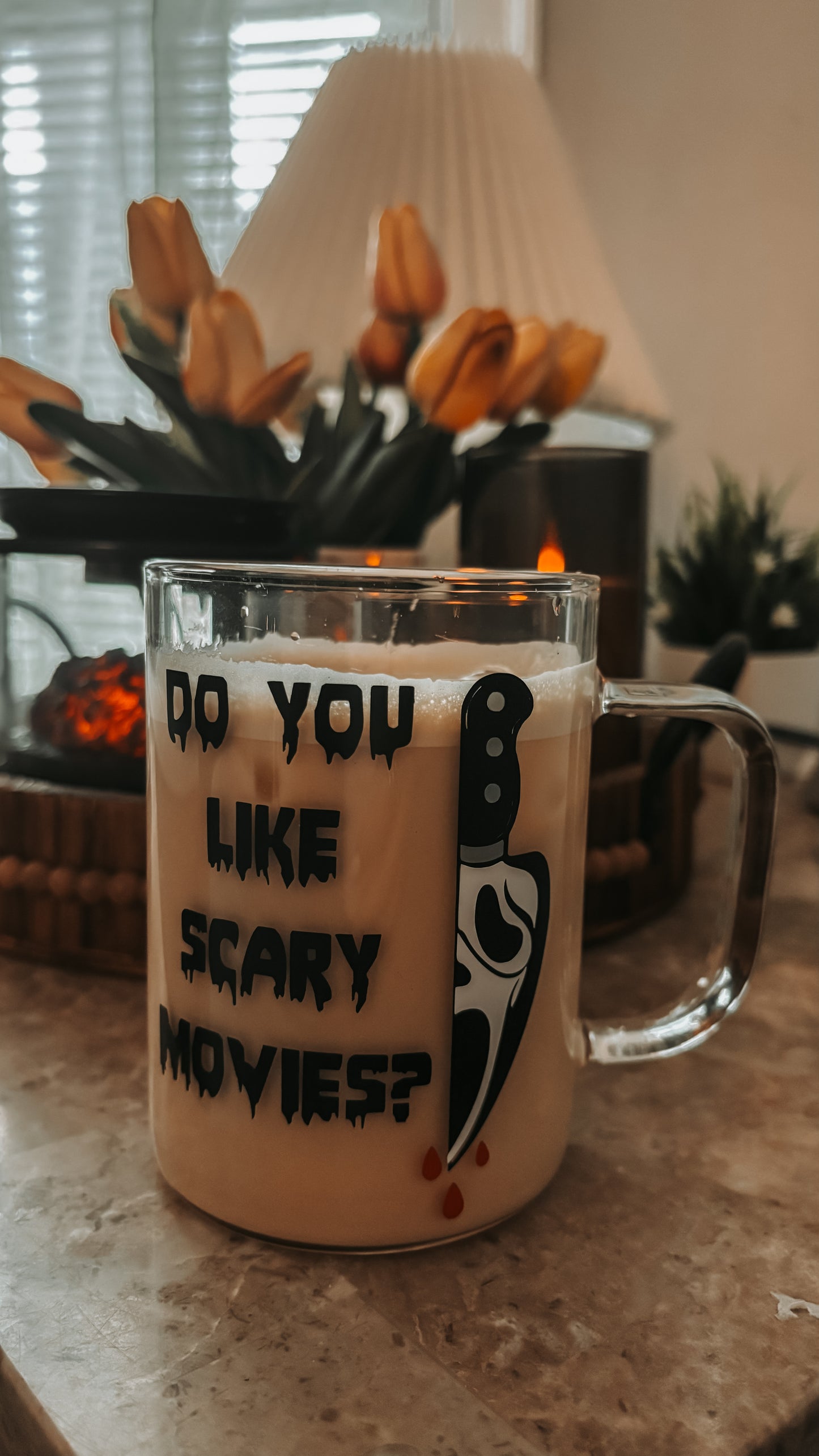 Do you like scary movies mug
