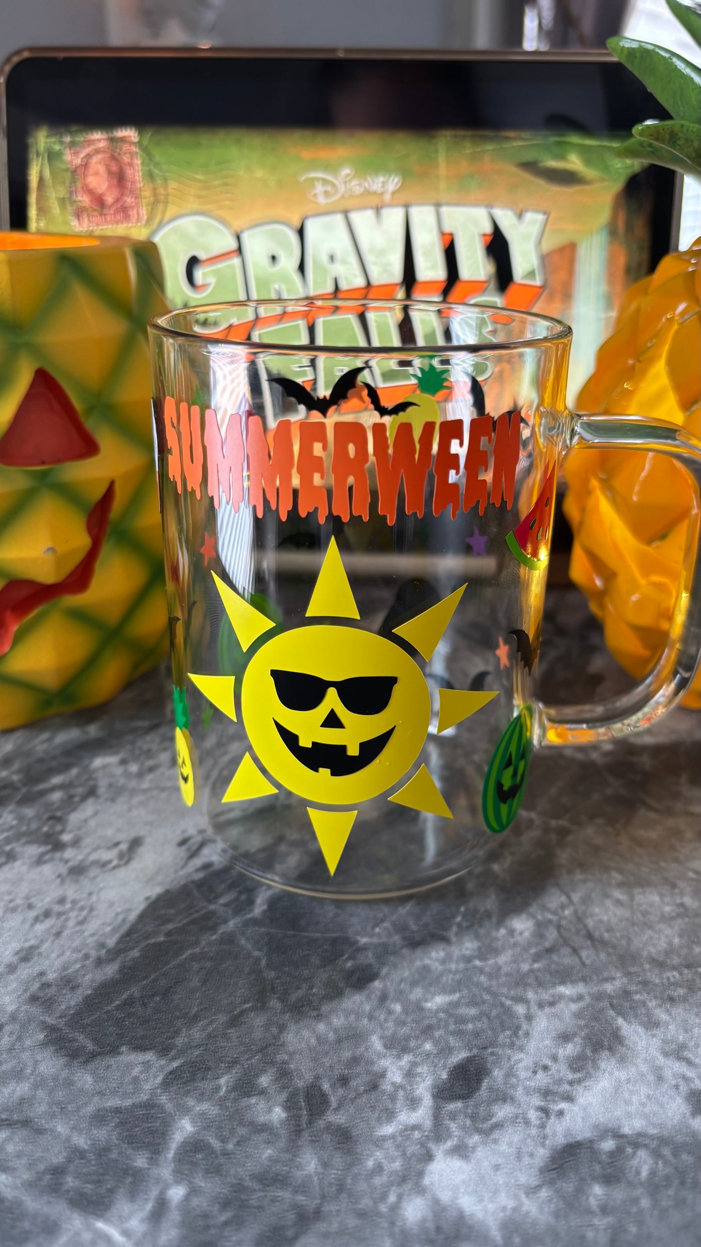 SUMMERWEEN glass mug