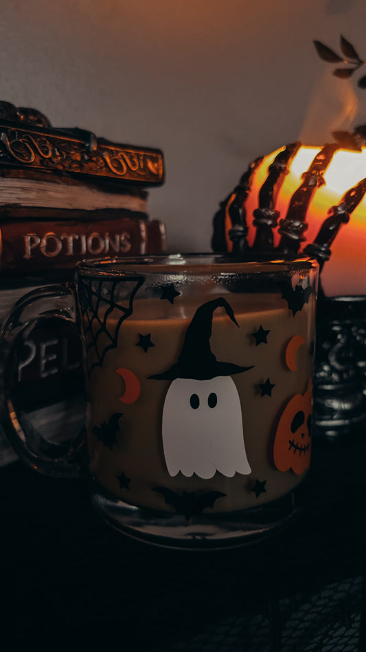 Spooky but cute mug