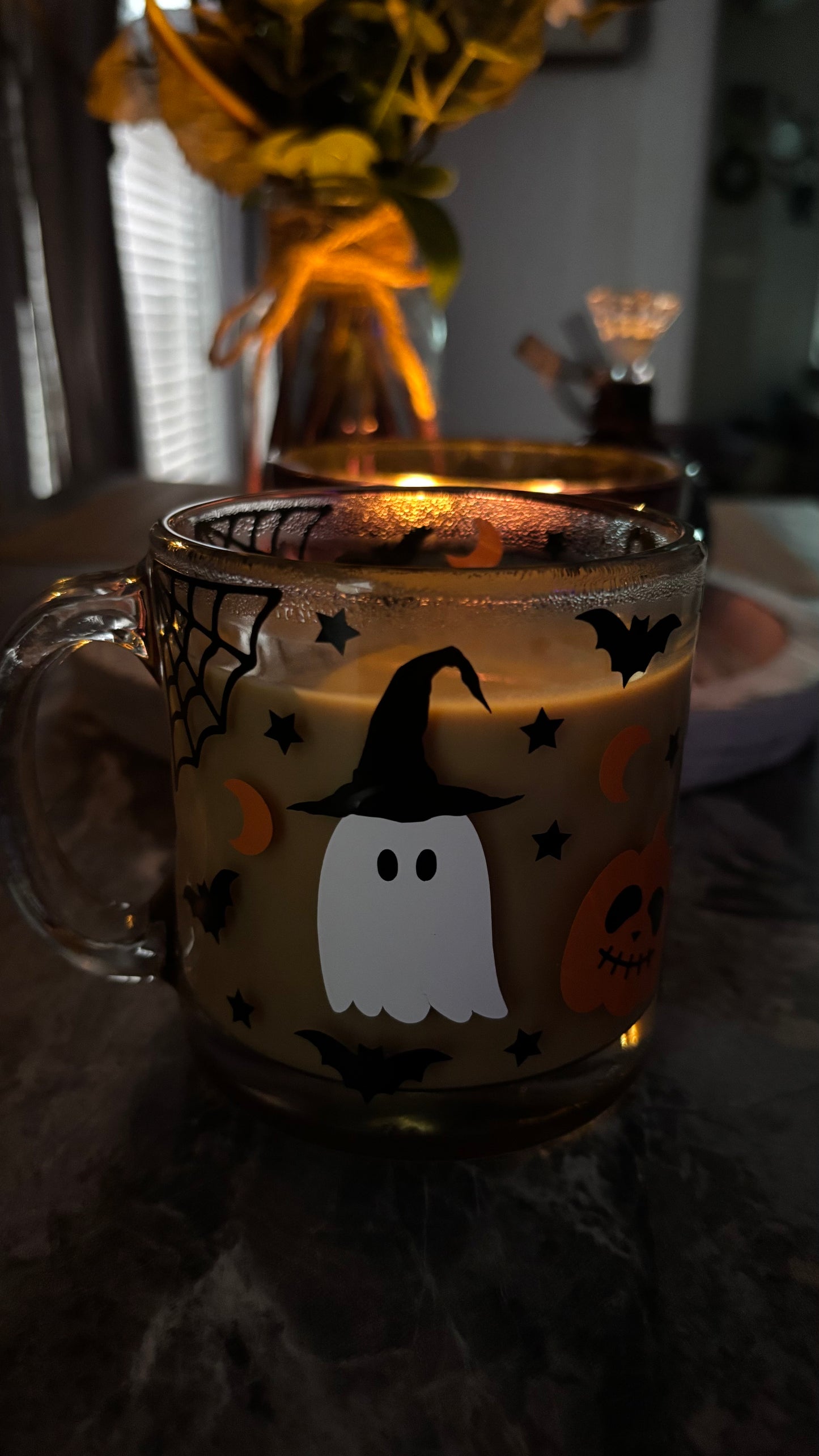 Spooky but cute mug