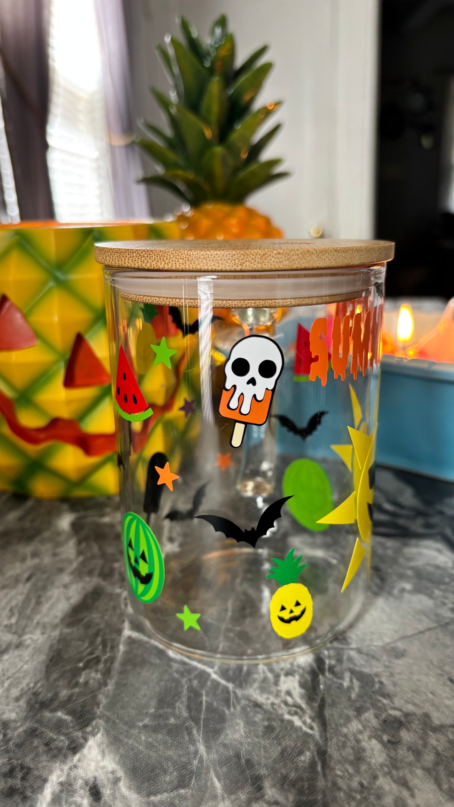 SUMMERWEEN glass mug