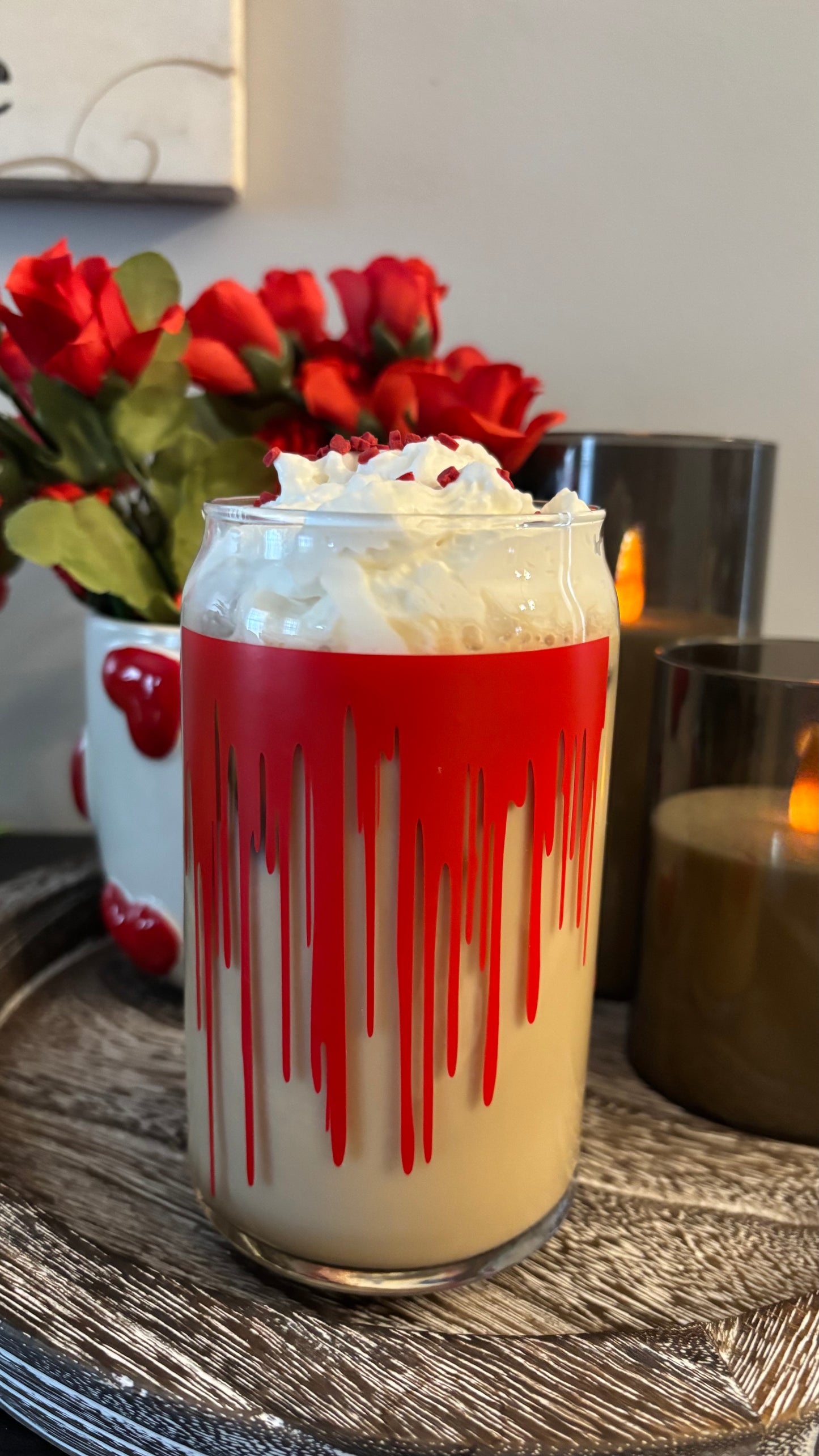 Horror babe glass