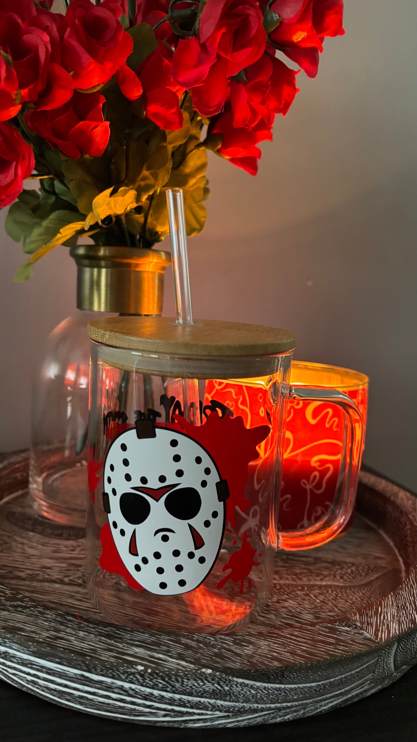 Friday the 13th glass mug