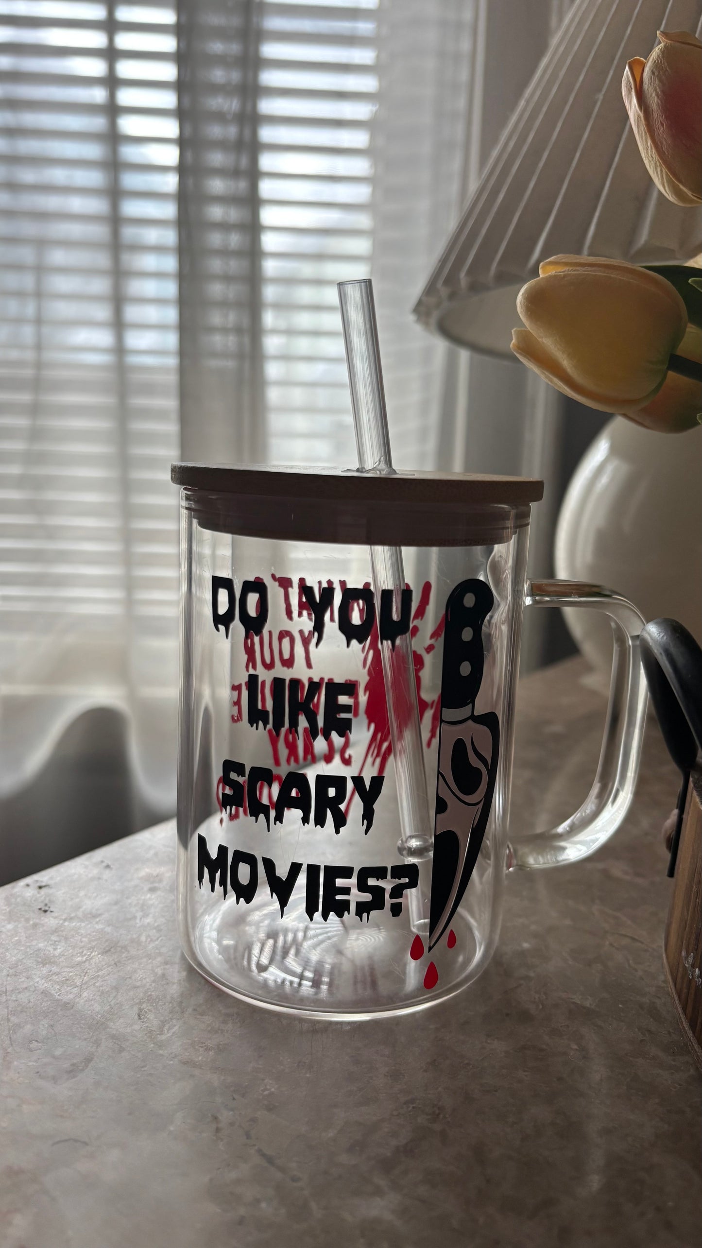 Do you like scary movies mug