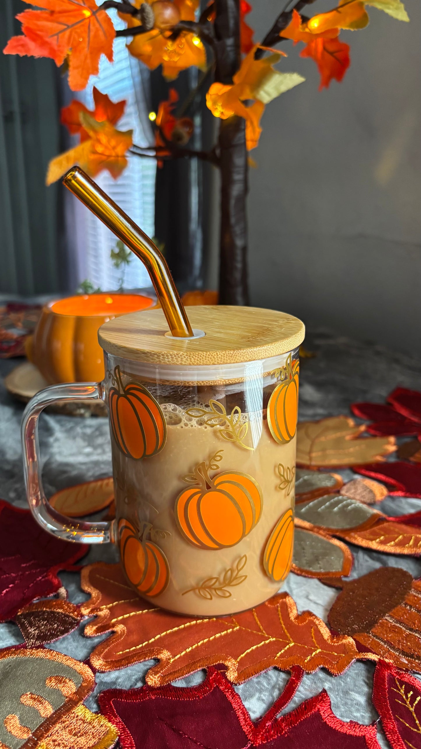 Pumpkin spice pumpkins mug