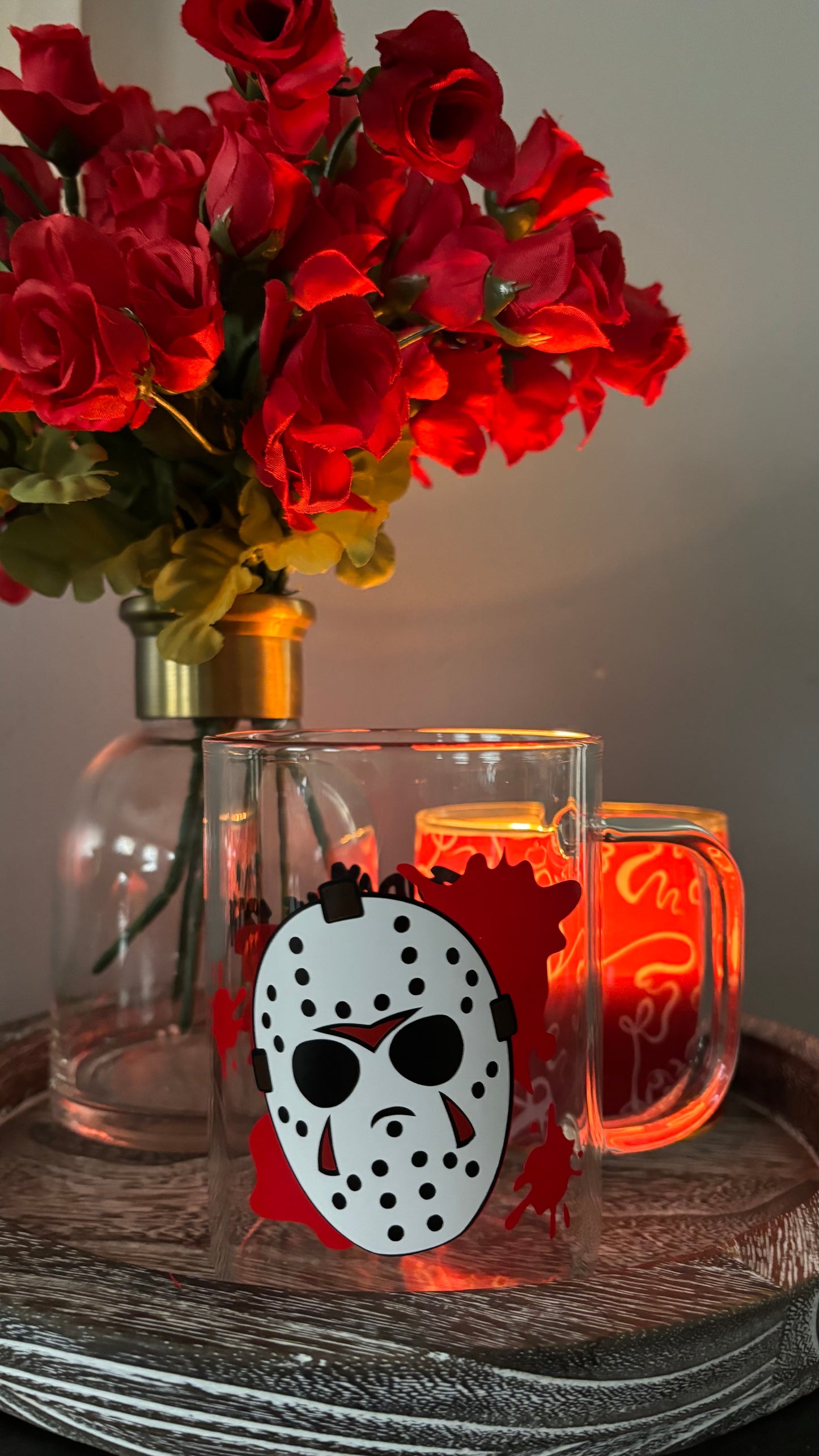Friday the 13th glass mug