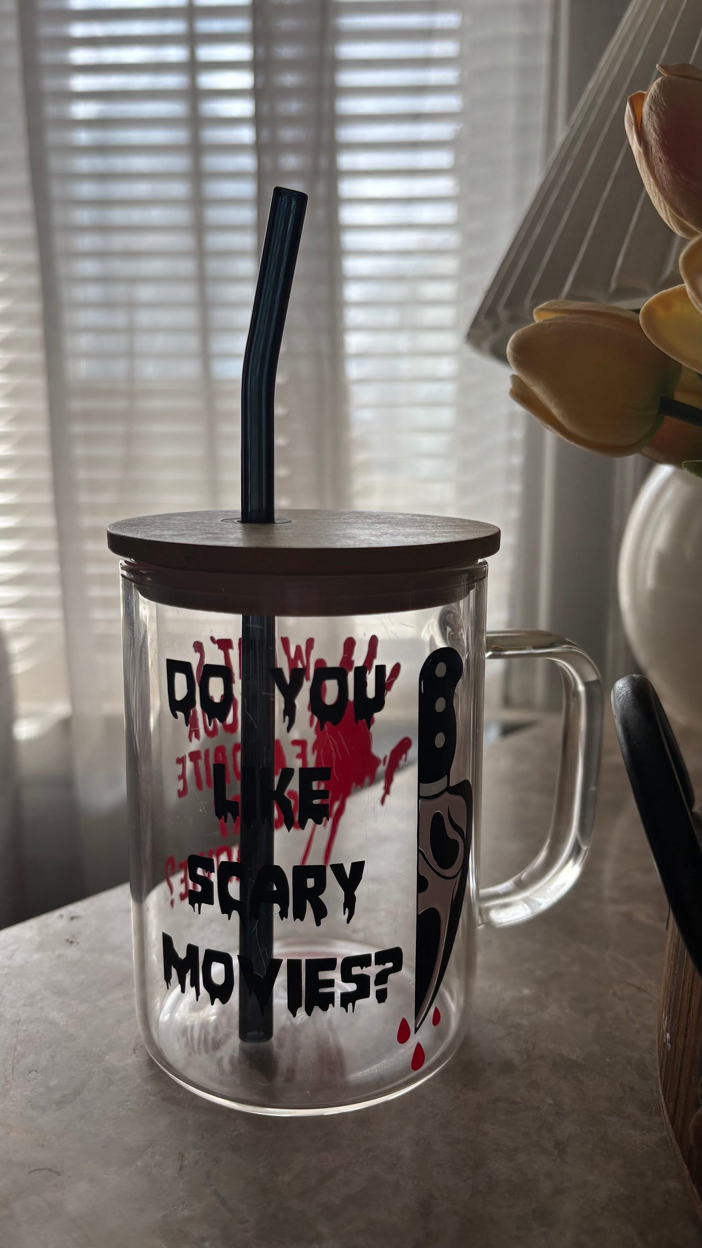 Do you like scary movies mug