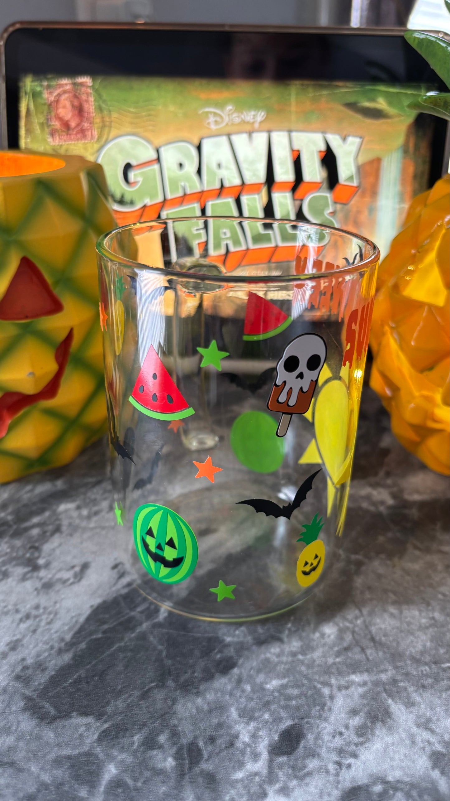 SUMMERWEEN glass mug