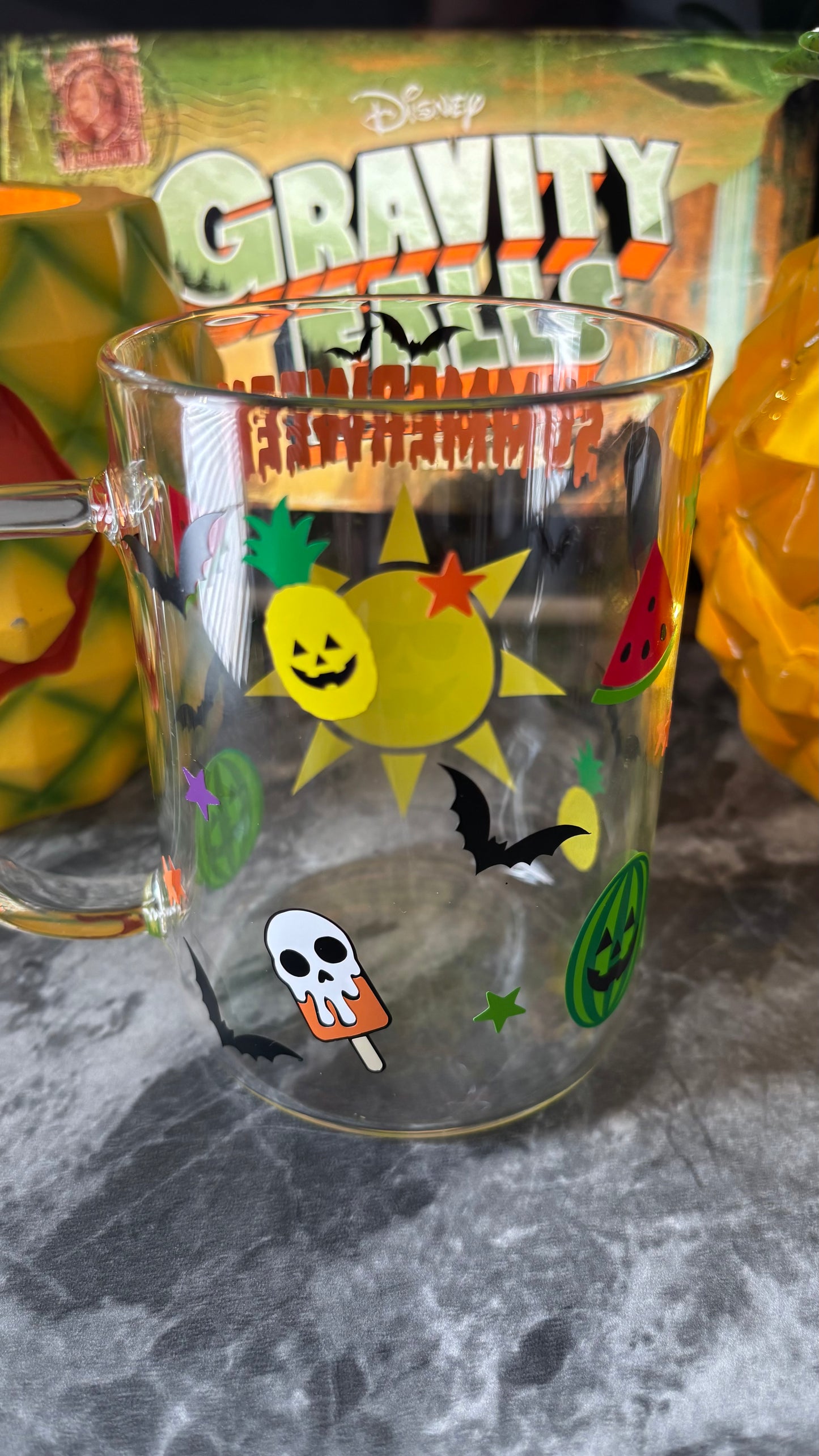 SUMMERWEEN glass mug