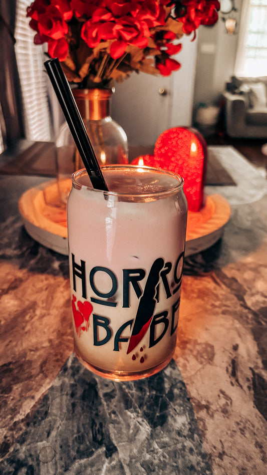 Horror babe glass