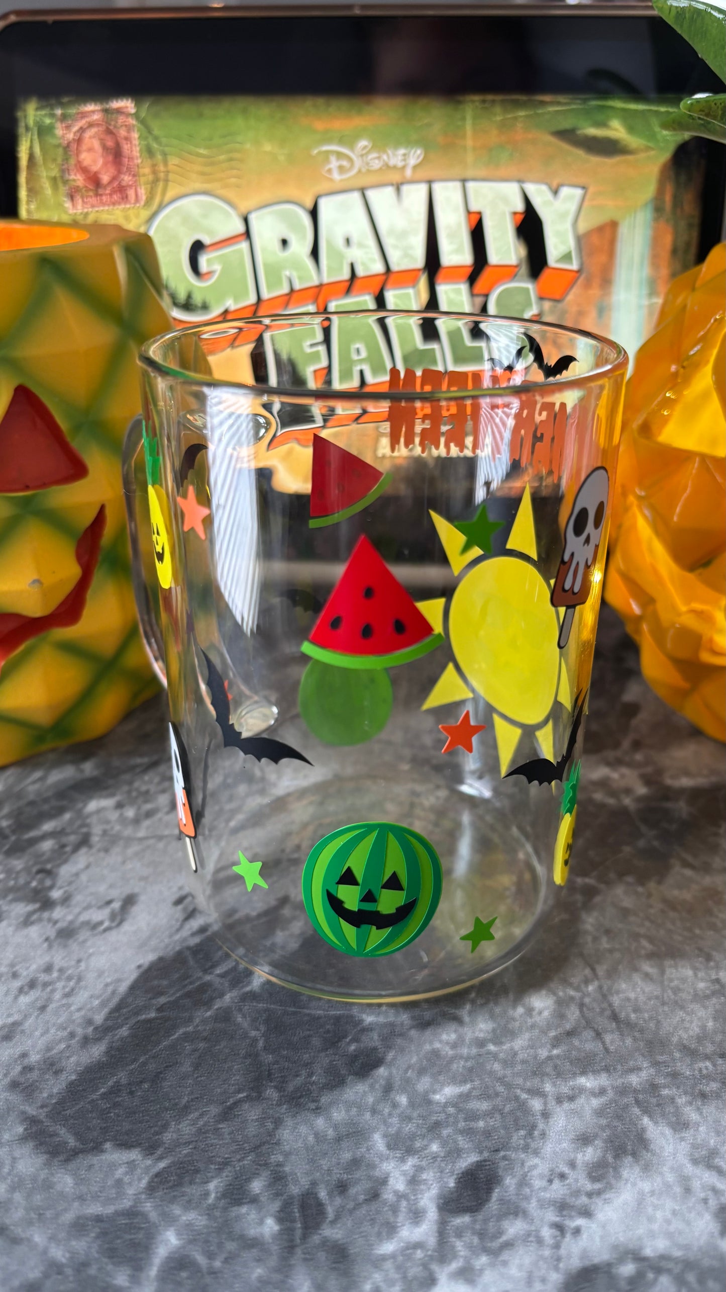 SUMMERWEEN glass mug