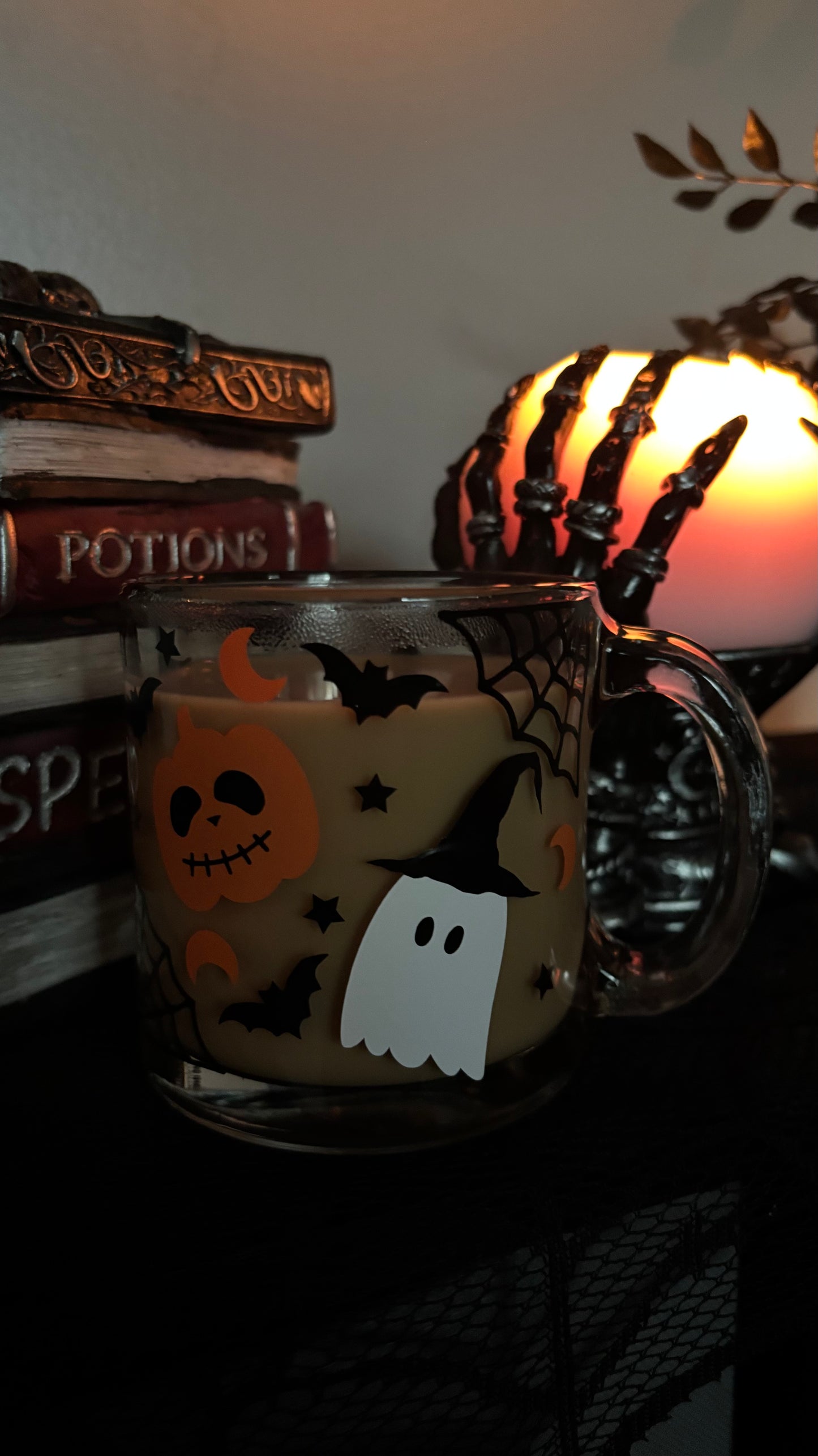 Spooky but cute mug