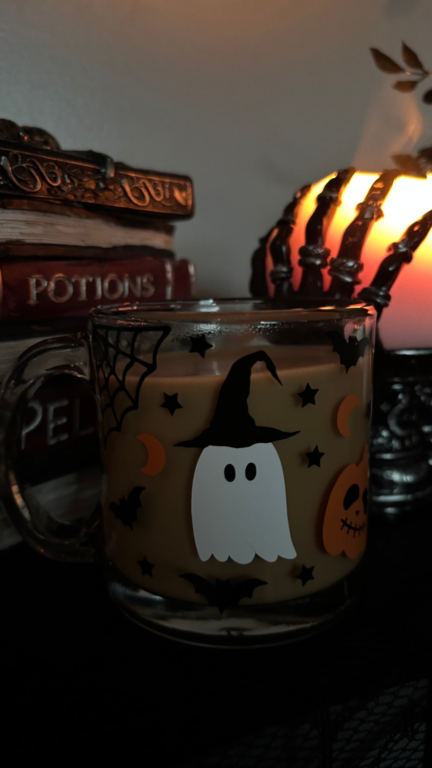 Spooky but cute mug