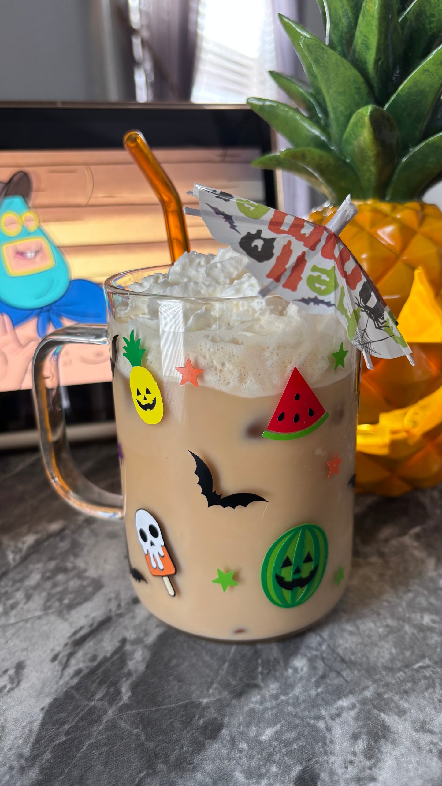SUMMERWEEN glass mug