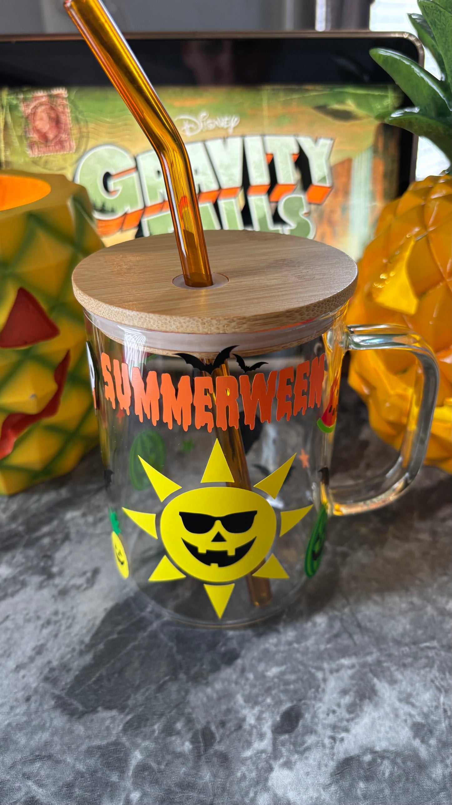 SUMMERWEEN glass mug
