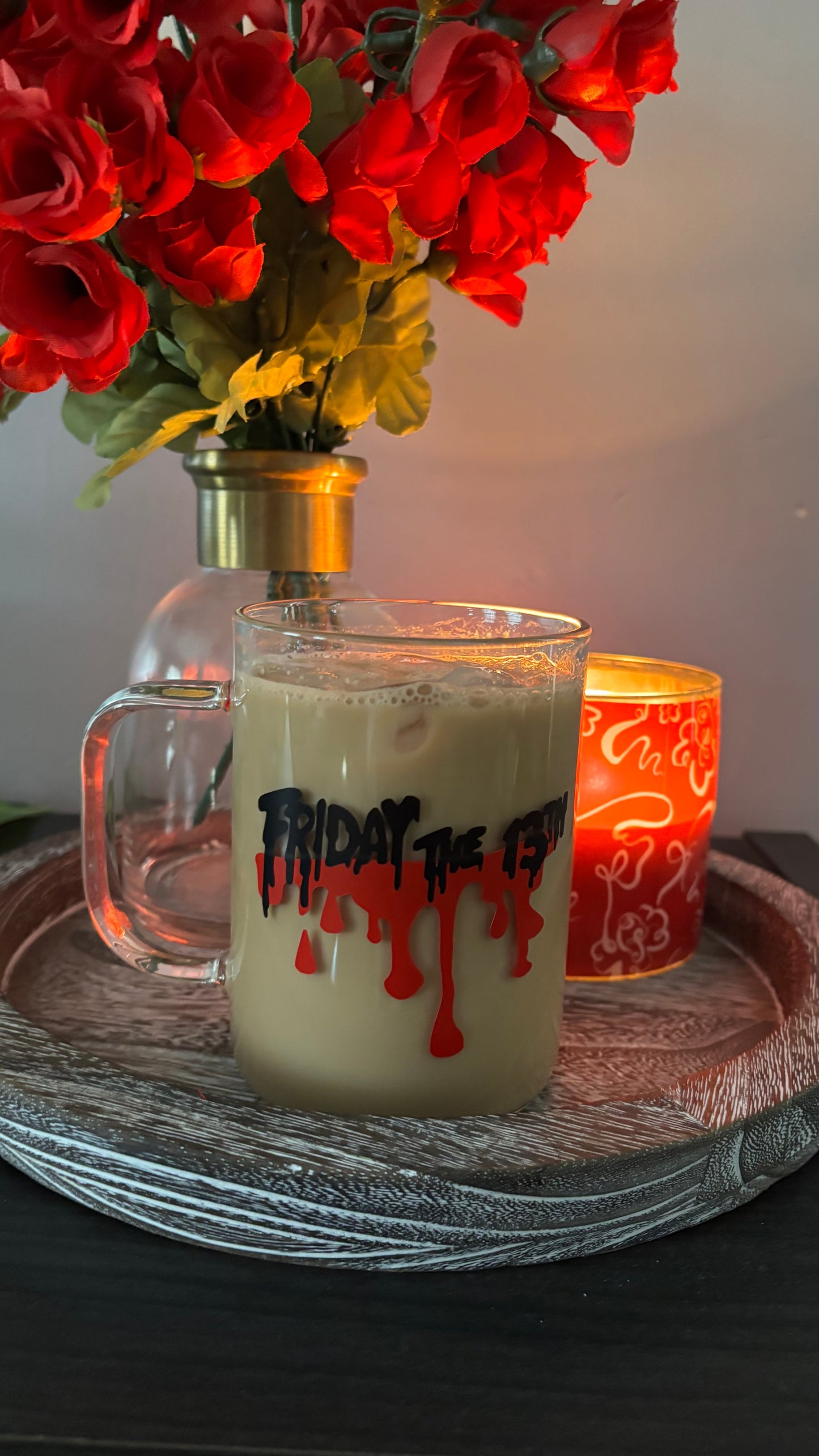 Friday the 13th glass mug