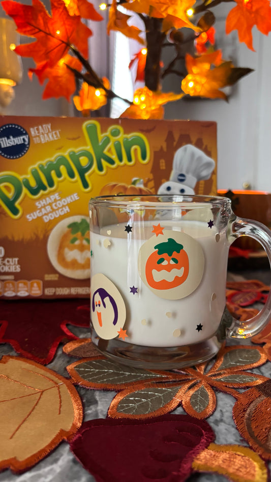 Halloween sugar cookies mug