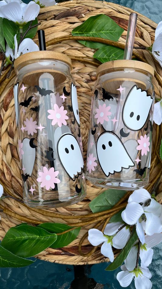Cute ghosty glass
