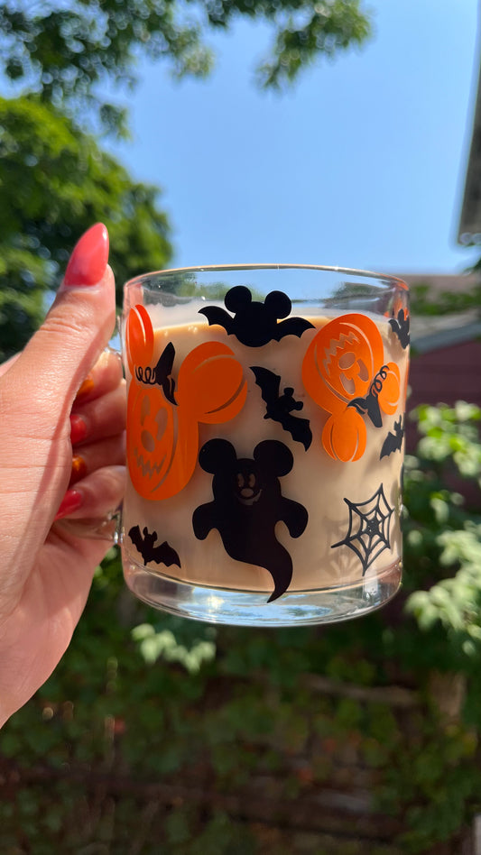 Mickey Halloween pumpkin mug