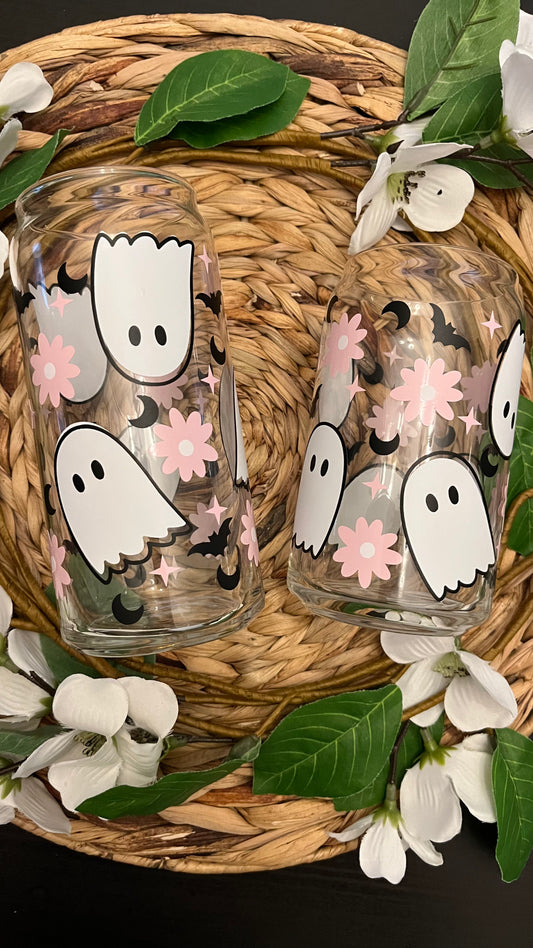 Cute ghosty glass