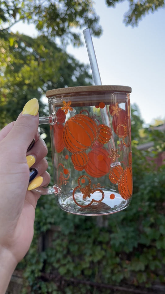 Mickey pumpkin 16oz mug